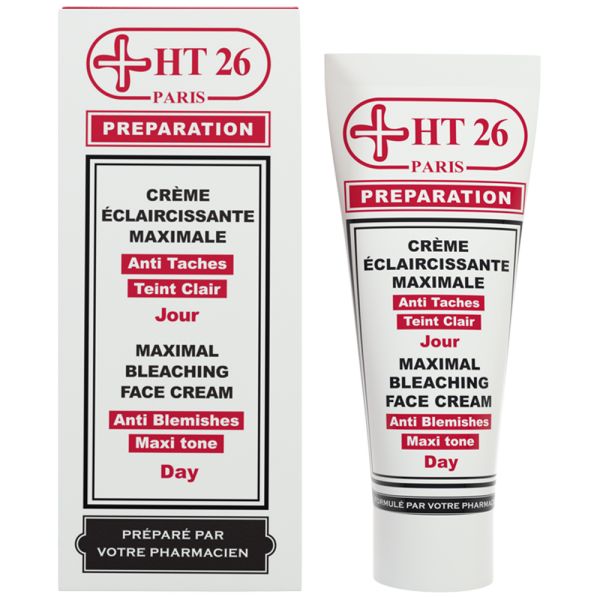 HT26 Paris HT26 ® PREPARATION CREME Éclaircissante Maximale - Authentic Skincare Treatment