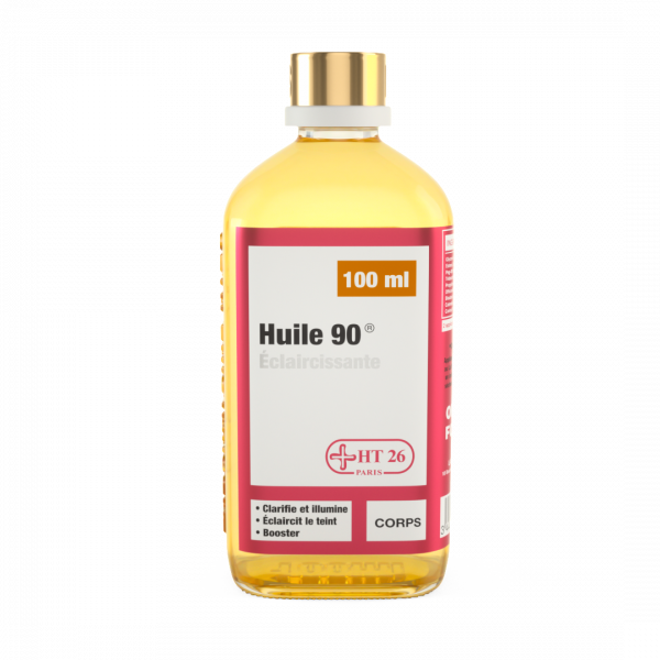 HT26 Paris HT26 ® 90 HUILE Éclaircissante pour Corps - Authentic Skincare Treatment