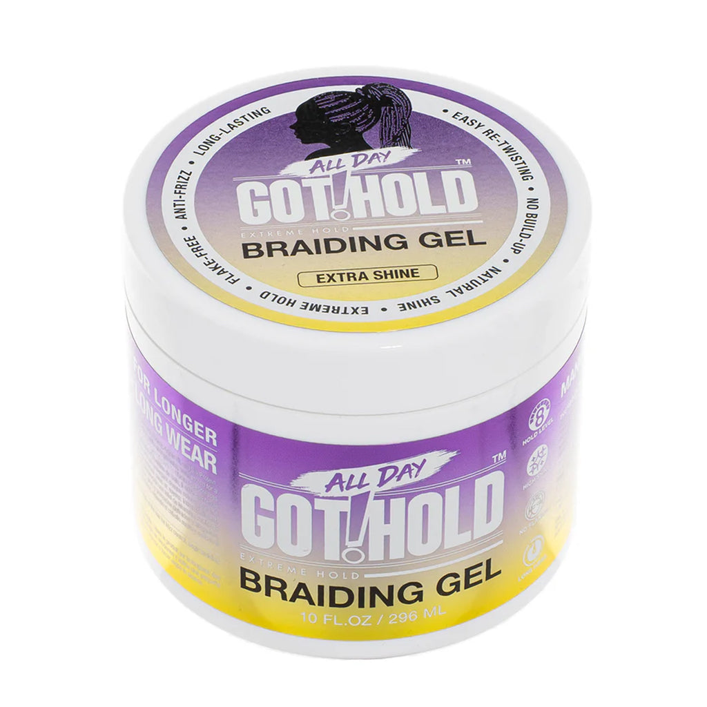 EBIN AllDay Got!Hold Braiding Gel -Extra Shine (10 oz) #331