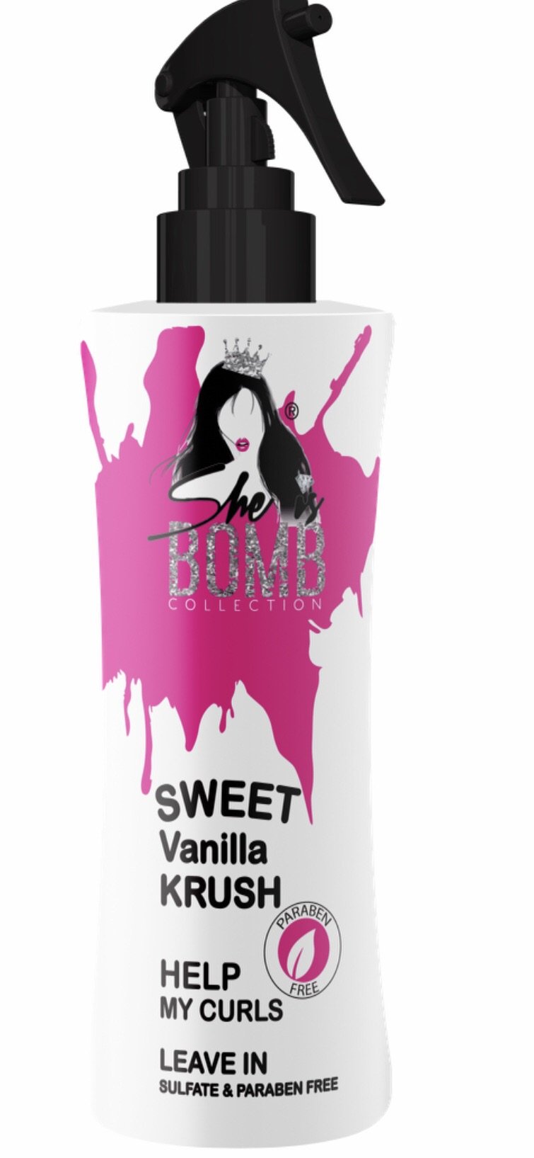 She Is Bomb Collection Sweet Vanilla Krush Leave-In Curl Definer