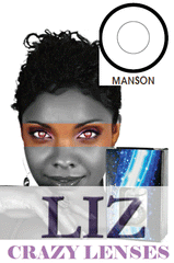 LIZ Color Crazy Contact Lenses #Manson