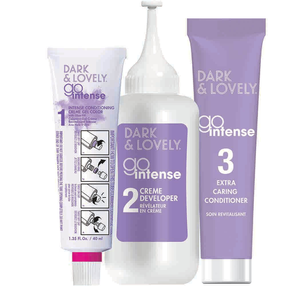 Dark & Lovely Go Intense Ultra Vibrant Hair Color - 66 Spicy Red