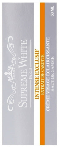 Supreme White Paris SWP® INTENSE EXCLUSIF Crème Visage Éclaircissante. HAUT de GAMME - Authentic Skincare Treatment