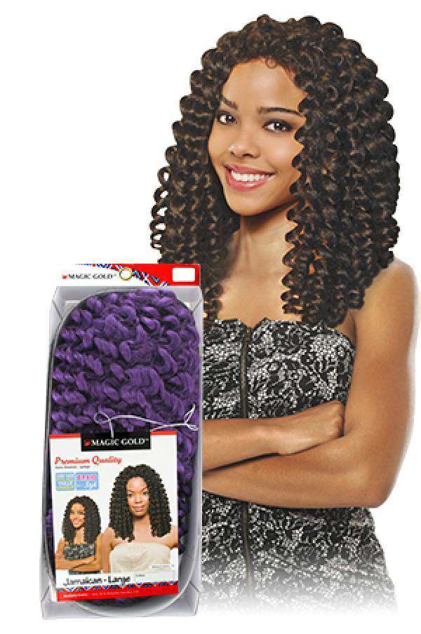 Magic Gold Synthetic Wig Jamaican Large