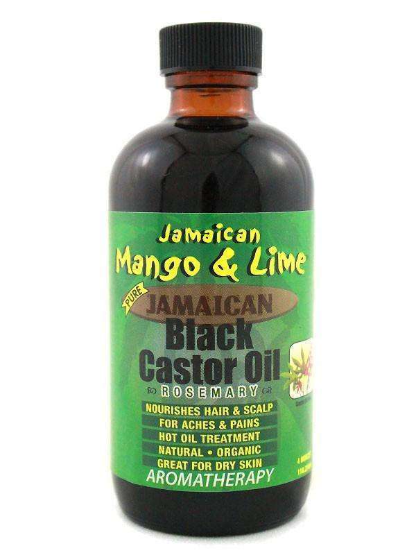 Jamaican Mango & Lime Black Castor Oil - Rosemary