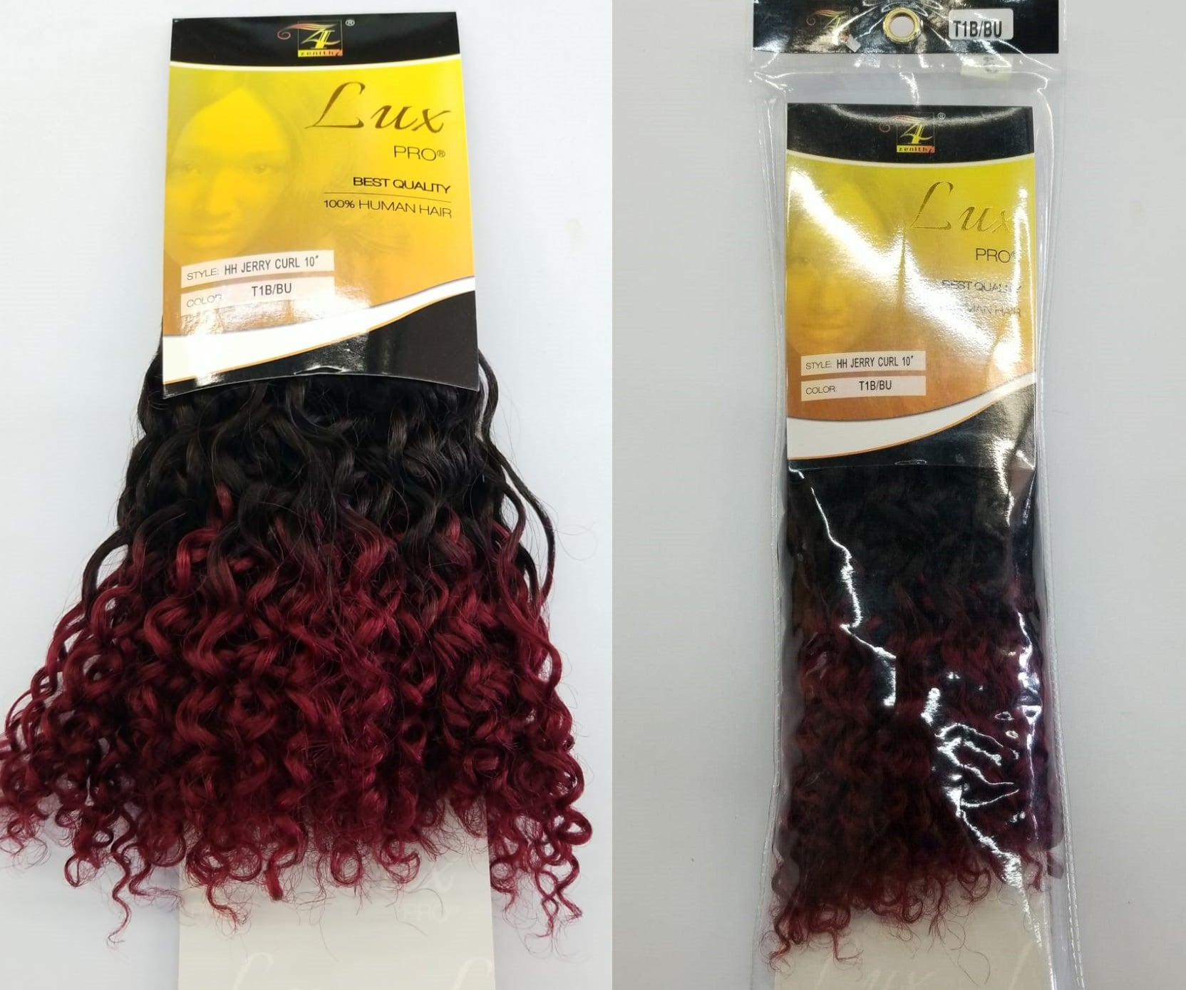 Lux Pro Human Hair Jerry Curl 10"