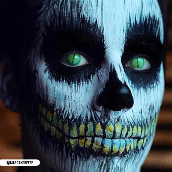 PRIMAL ® Jurassic III - Green Reptile Colored Contact lenses