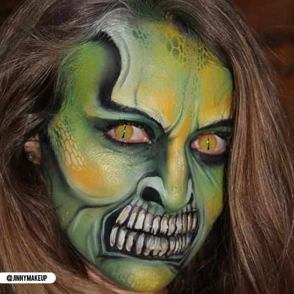 PRIMAL ® Jurassic I - Yellow Reptile Colored Contact lenses