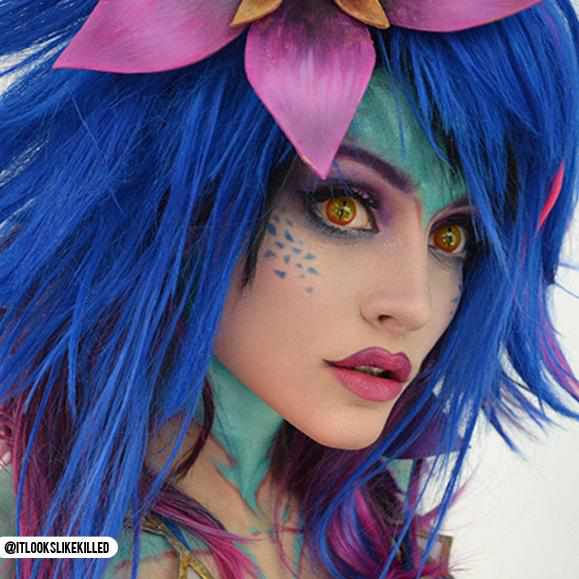 PRIMAL ® Jurassic I - Yellow Reptile Colored Contact lenses