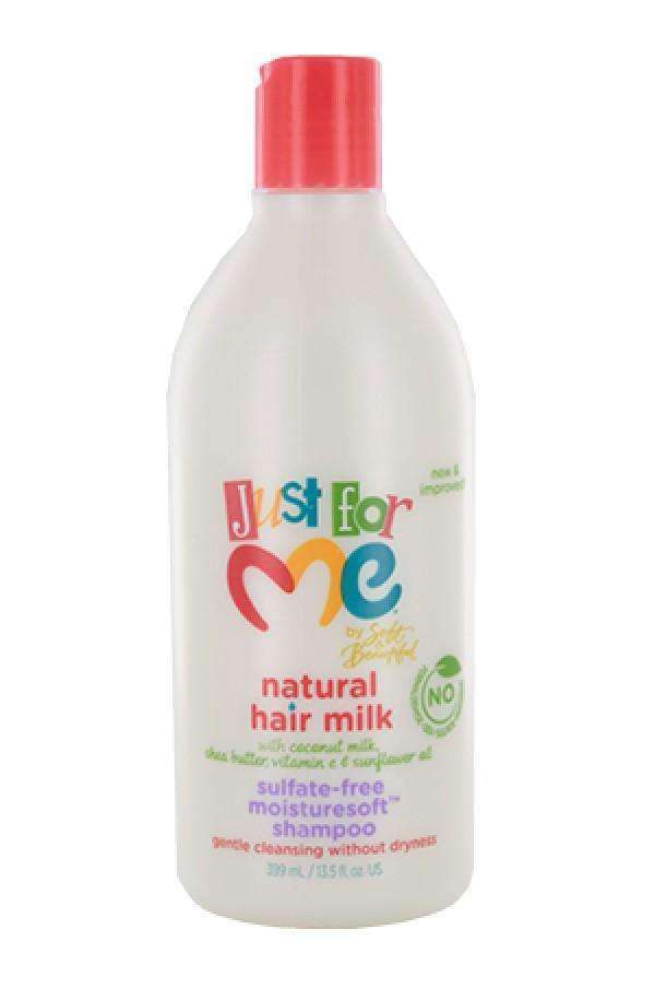 Just For Me! Natural Hair Milk  Sulfate-Free Moisturesoft Shampoo