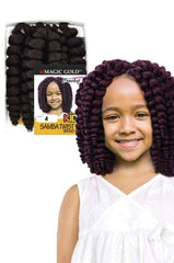 Magic Gold Kids Crochet Braid Sambar Twist #2 8"