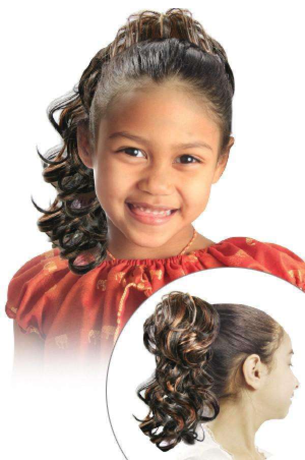 Magic Gold Kids Ponytail Abella