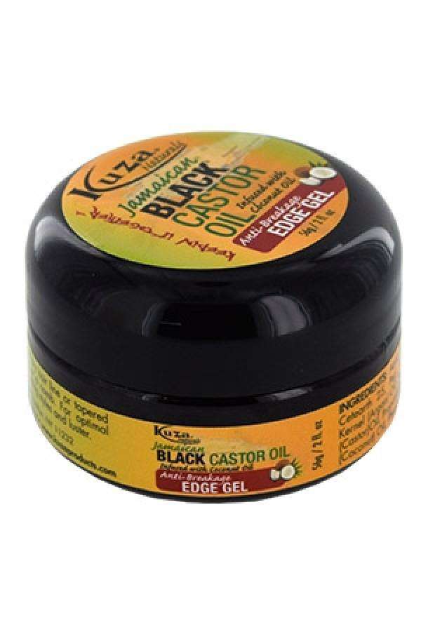Kuza Naturals Black Castor Oil Anti-Breakage Edge Gel