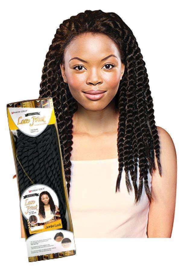 Magic Gold Synthetic Lace Front Braid Wig Jumbo