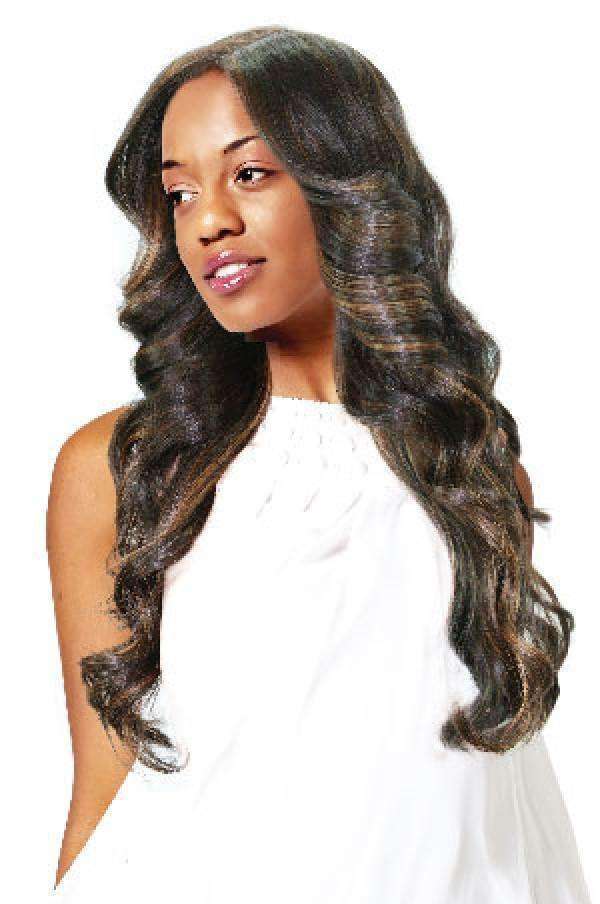 Magic Gold Synthetic Lace Front Wig Kanadyce