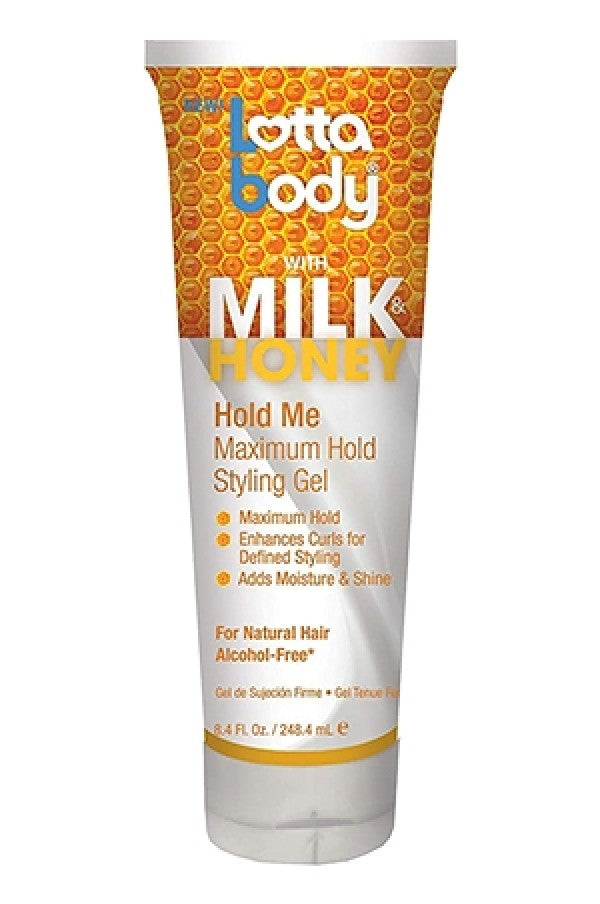 Lottabody Milk & Honey Hold Me Maximum Hold Styling Gel