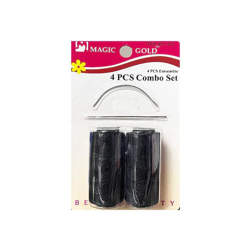 Magic Gold 4pc Weaving Combo Set #1237