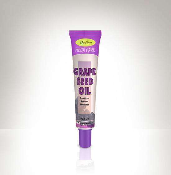 Sunflower Mega Care Hair Oil - Grape Seed Oil