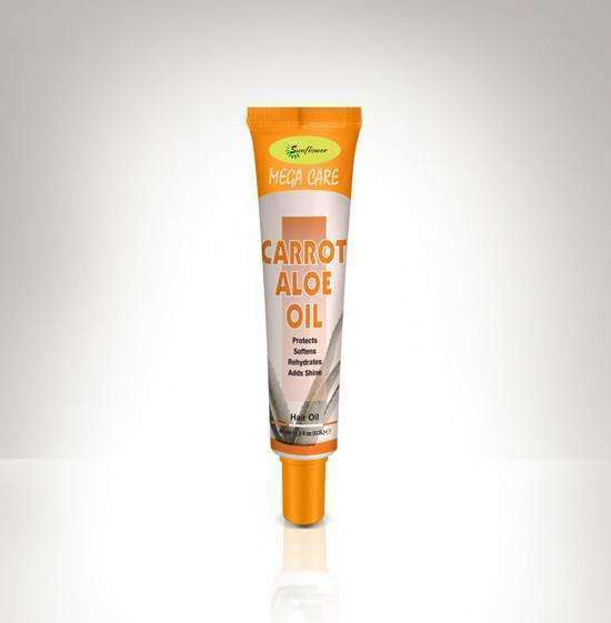 Sunflower Mega Care Hair Oil - Carrot & Aloe Oil