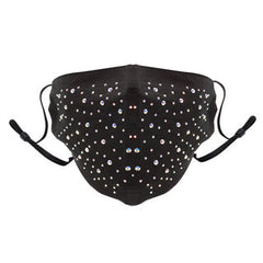 KIM & C Stone Earloop Mask (Black)