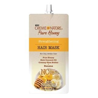 Creme Of Nature Pure Honey Hair Mask Pouch - Banana