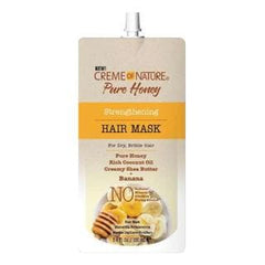 Creme Of Nature Pure Honey Hair Mask Pouch - Banana