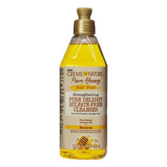 Creme Of Nature Pure Honey Hair Food Strengthening Pure Delight Sulfate Free Cleanser