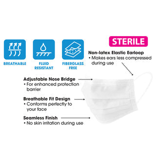 Annie Kids Sterile Face Masks - 36 Pack Assorted Display