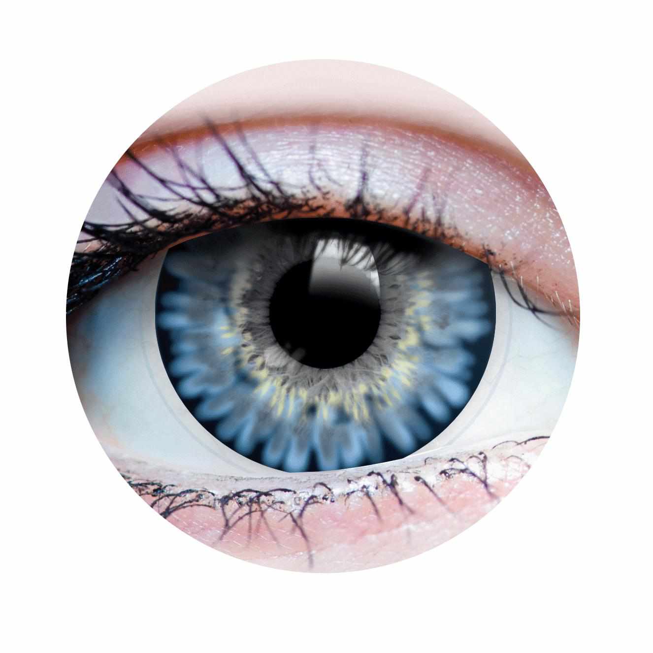 PRIMAL® Mesmerize Ocean - Blue Colored contact Lenses