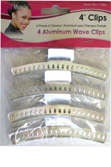 Miracle 3" Aluminum Wave Clips #1264