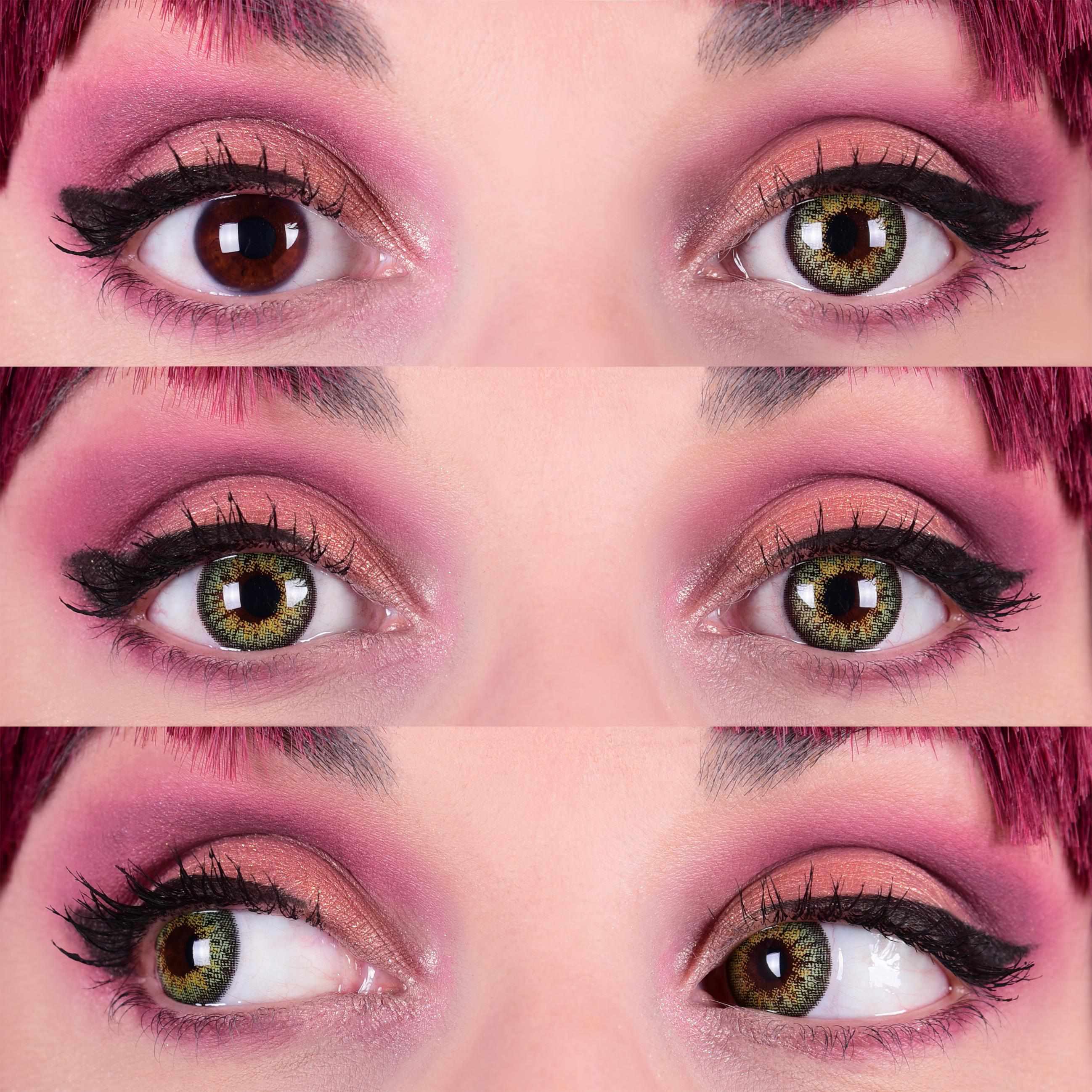 PRIMAL® Sunrise Jade - Green Colored Contact Lenses