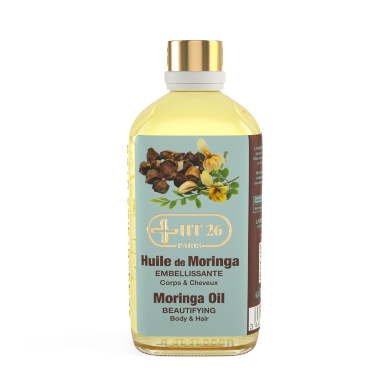 HT26 Paris HT26 ® HUILE de MORINGA - Authentic Skincare Treatment