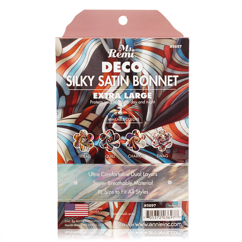 Ms. Remi Silky Satin Deco Bonnet Extra Large Assorted #3697