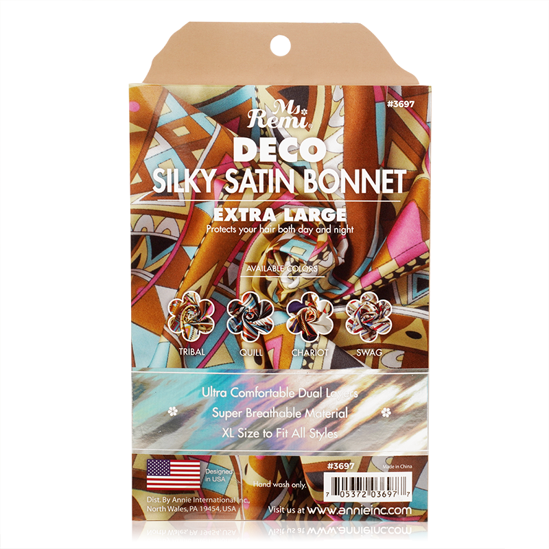 Ms. Remi Silky Satin Deco Bonnet Extra Large Assorted #3697