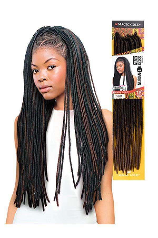 Magic Gold Nubian Locks 18"