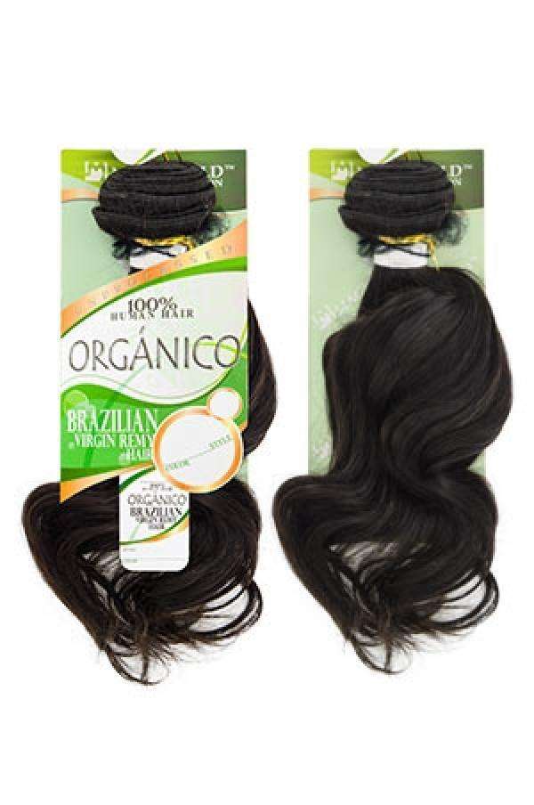 Organico Unprocessed 100% Human Brazilian Virgin Remy Hair - Natural Loose 10"