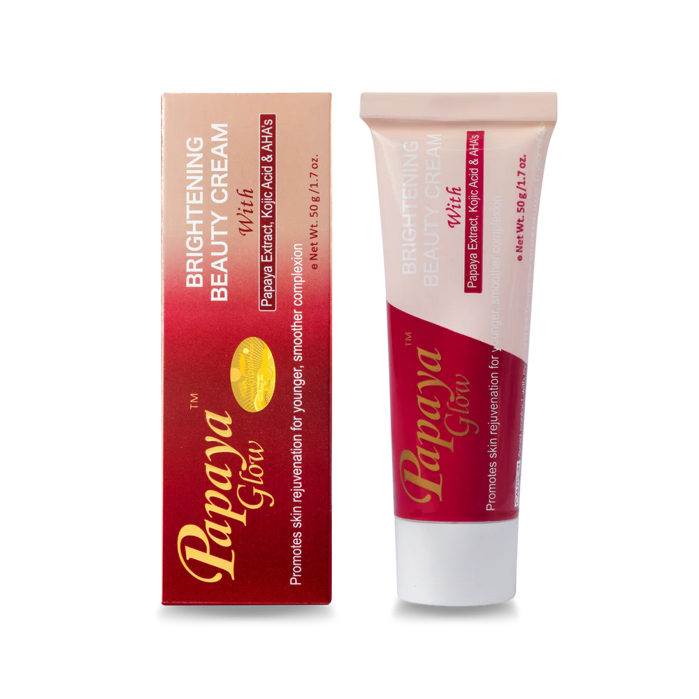 Glow PAPAYA GLOW ® CRÈME de Beauté Éclaircissante - Authentic Skincare Treatment