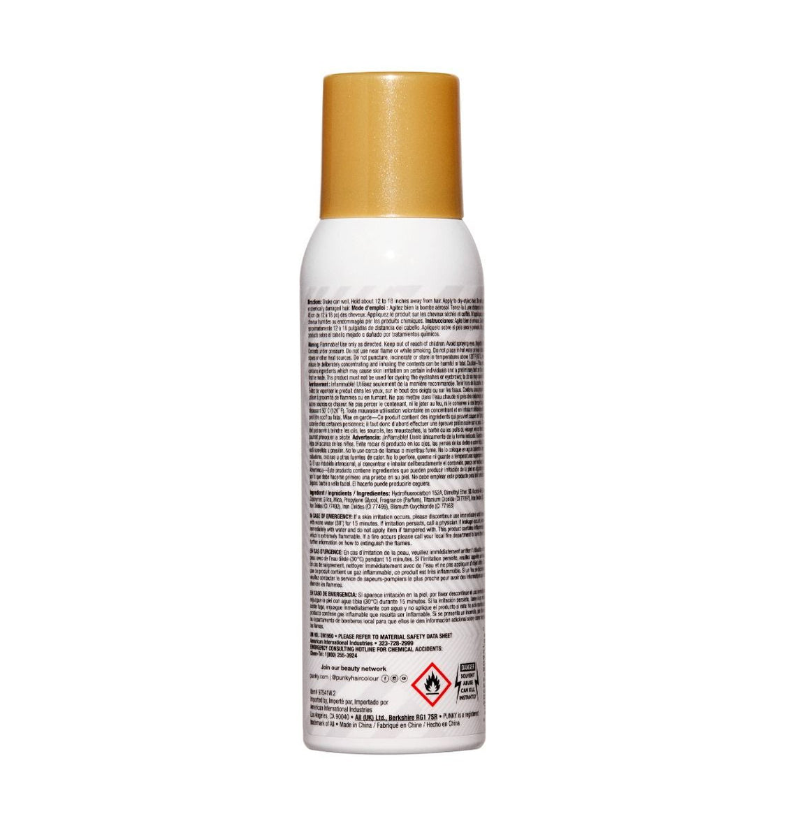 Jerome Russell Punky Colour Temporary Highlight Spray - Natural Blonde