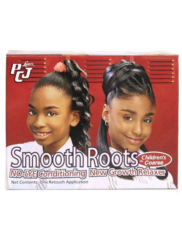 PCJ Smooth Roots No Lye New Growth Relaxer Childrens Kit - Coarse