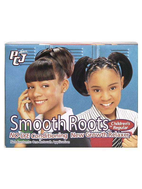 PCJ Smooth Roots No Lye New Growth Relaxer Childrens Kit - Regular