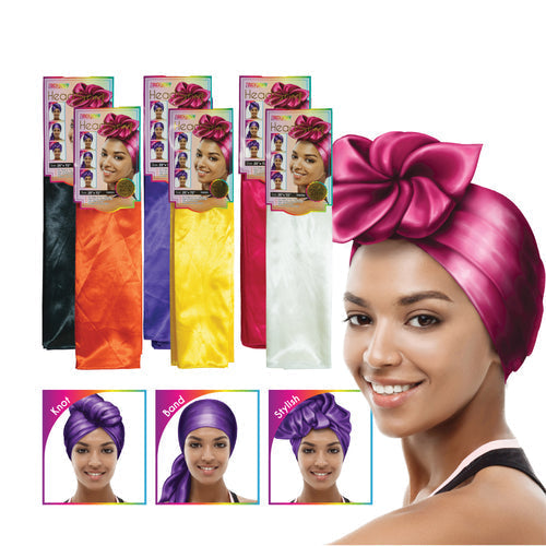 Touch Down Head Scarf - Orange