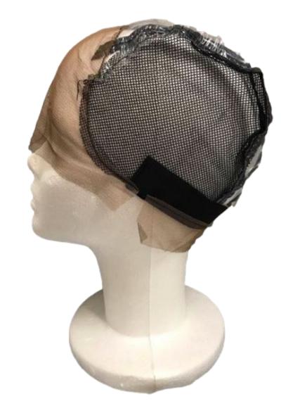 Qfitt Ear To Ear Lace Top Capless Wig Cap # 5067 Black