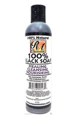 RA Cosmetics Liquid Black Soap 8oz
