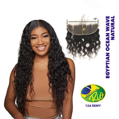 Rio 100% Virgin Human Hair 13x5 Frontal - Egyptian Ocean Wave