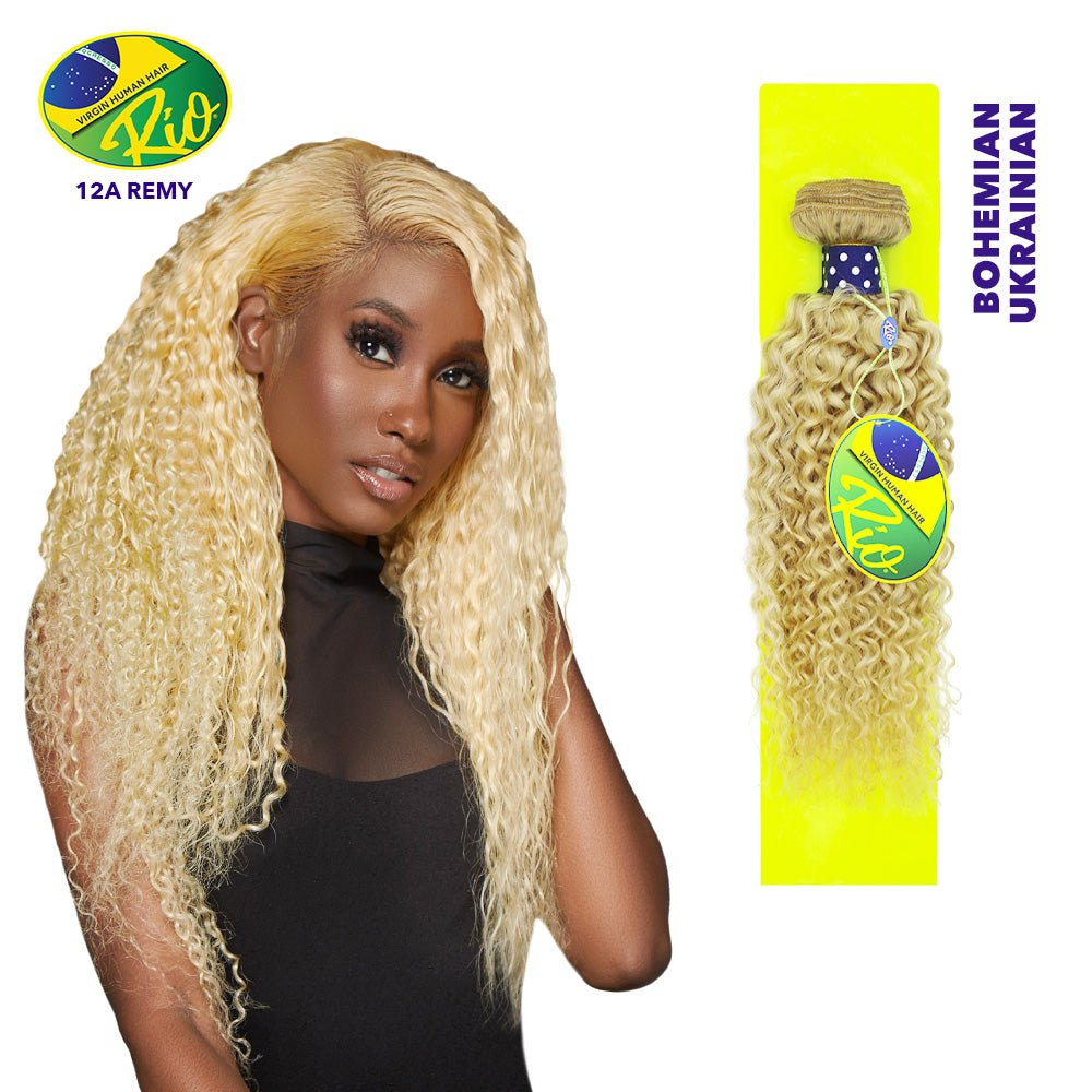 Rio 100% Virgin Human Hair Bohemian Single Bundles - Ukranian