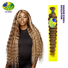 Rio 100% Virgin Human Hair Malaysian Wave Single Bundles - Yonce Brown