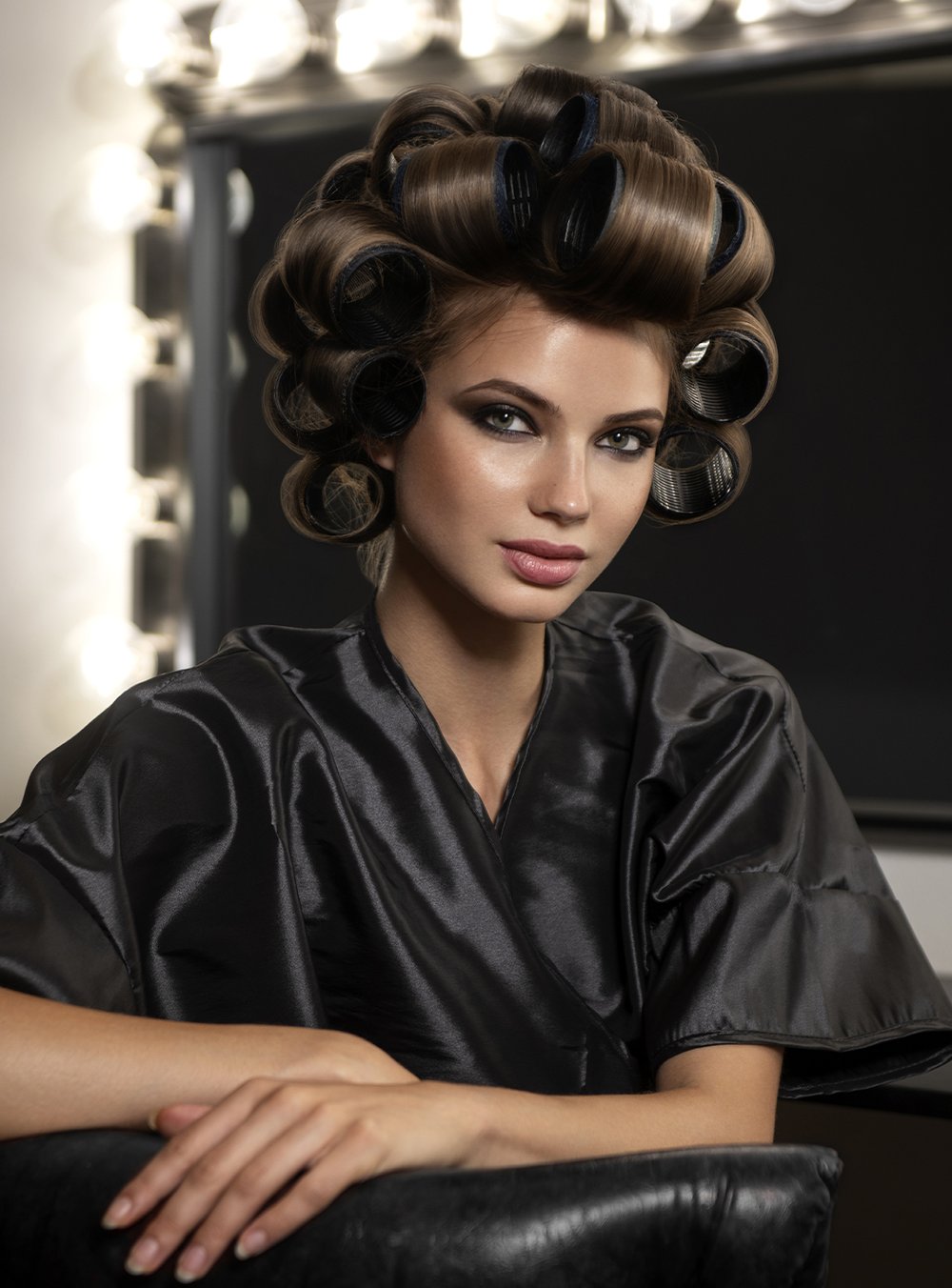 FROMM Premium Client Cover Up Robe - Gunmetal