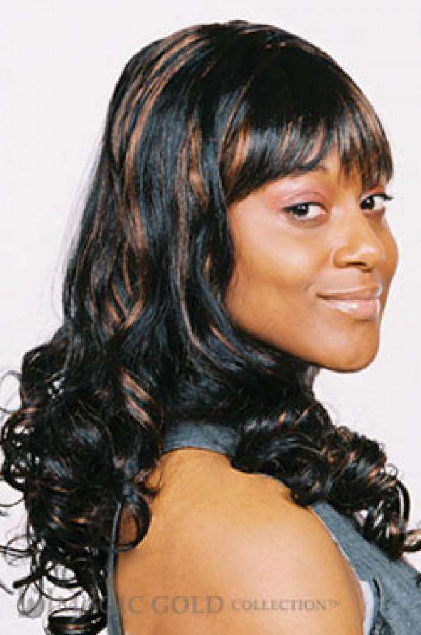 Magic Gold Quality Premium Synthetic Hair Weave Romance Curl 18"