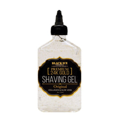 Black Ice Signature Series Premium 24K Gold Shaving Gel - Original