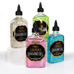Black Ice Signature Series Premium 24K Gold Shaving Gel Bundle